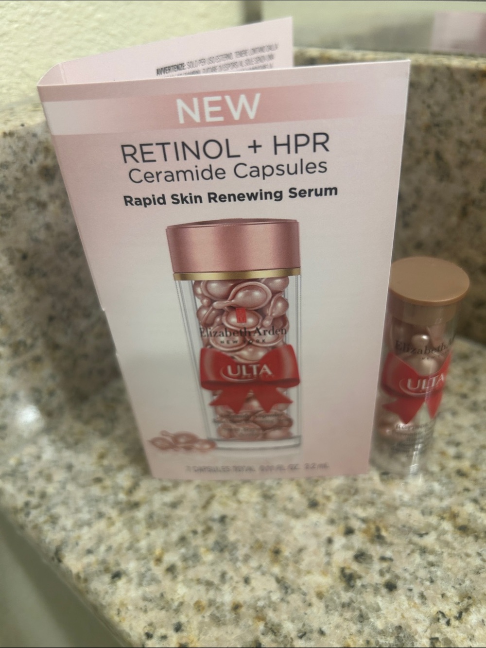 Elizabeth Arden Retinol+HPR Ceramide Capsules 7 Caps 0.11 fl. oz. 3.2ml / Sealed